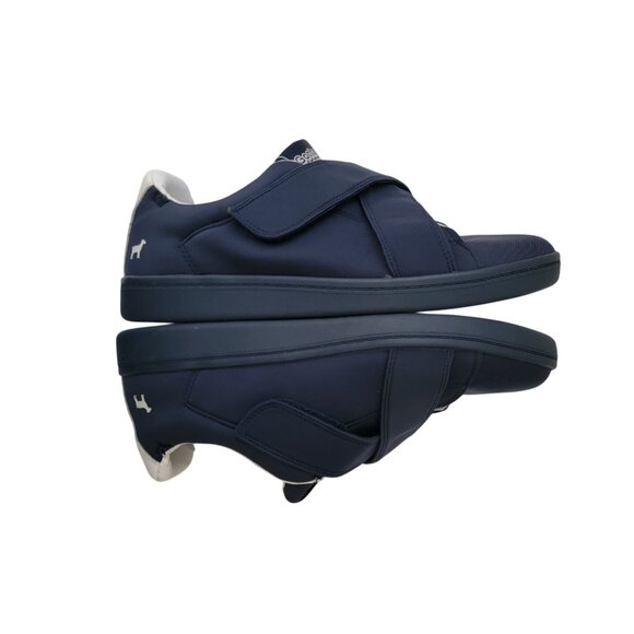 GOATS 717 Navy Blue Adjustable Crisscross Fabric Sneakers Shoes Men's Size 11 - Picture 5 of 8
